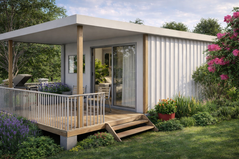 2x6m Luxury One Bedroom Container Home