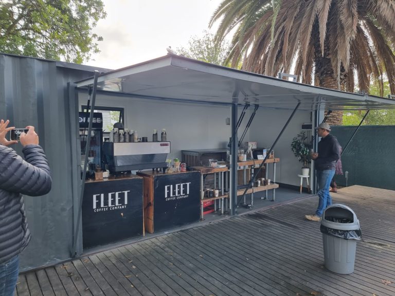 12m Container Coffee Shop in Val de Vie Estate Paarl