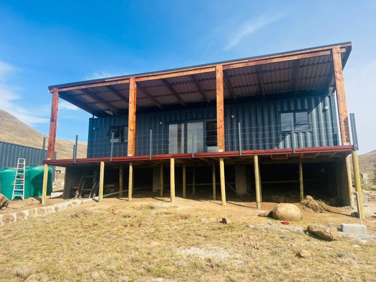 2 Bedroom 2 Bathroom Container Home in Lesotho