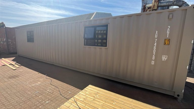 12m Container Home Gym in Overstrand